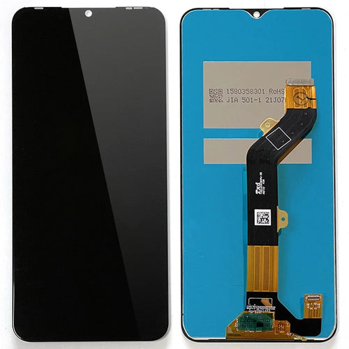 Grade C Mobile Phone Parts LCD Display Touch Screen and Digitizer Assembly Accessories (Without Logo) for TECNO Spark 7T 4G - 1