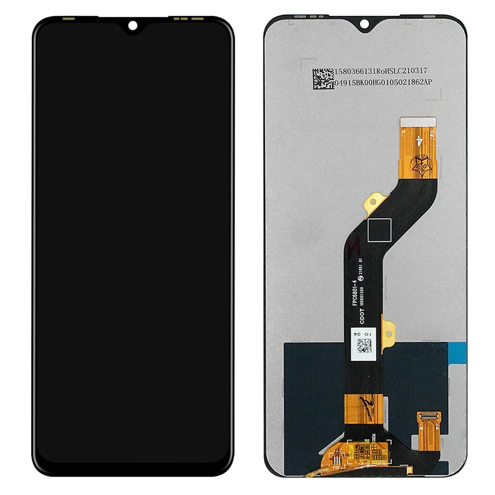 Grade C LCD Screen and Digitizer Assembly Replacement (without Logo) for Infinix Hot 10s X689/X689B - 1