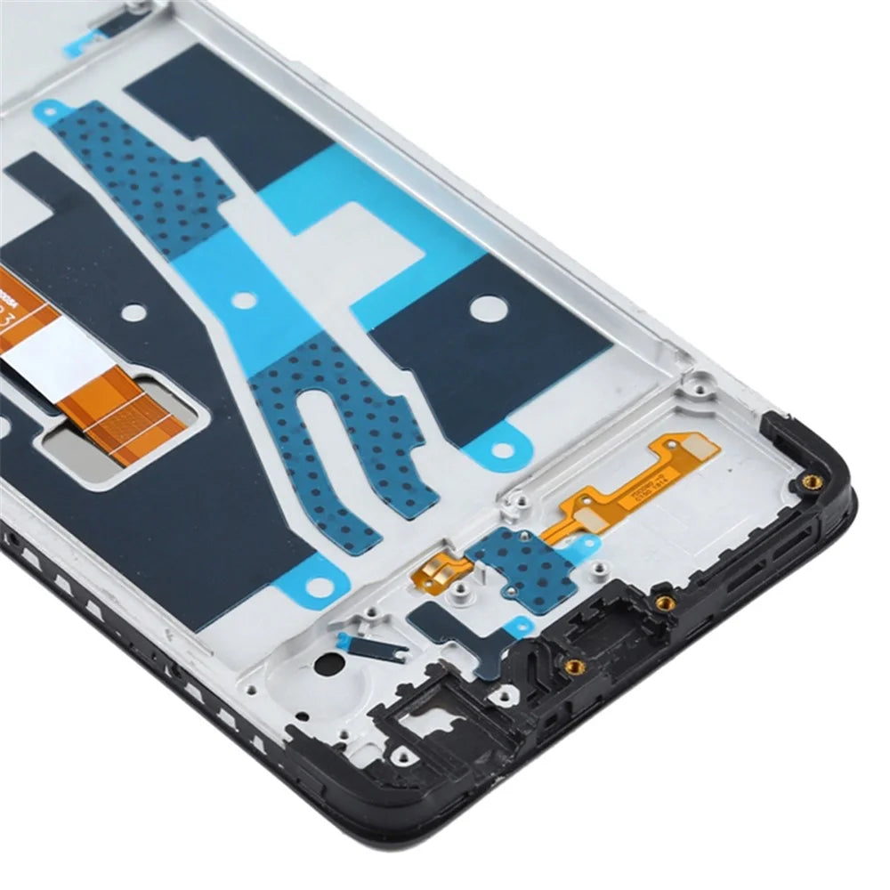 Grade C Assembly LCD Screen and Digitizer Assembly + Frame Part (without Logo) for OPPO A3/F7 - 5