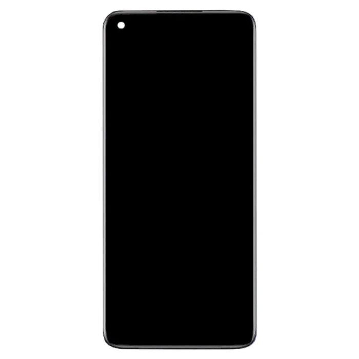 Grade B LCD Screen and Digitizer Assembly + Frame Replacement Part (without Logo) for OnePlus Nord N10 5G - Black - 2