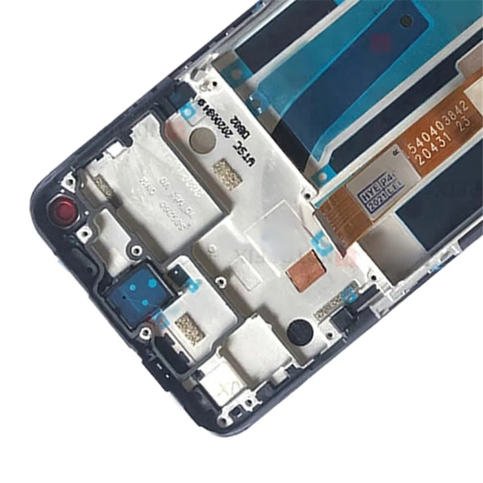 Grade B LCD Screen and Digitizer Assembly + Frame Replacement Part (without Logo) for OnePlus Nord N10 5G - Black - 5
