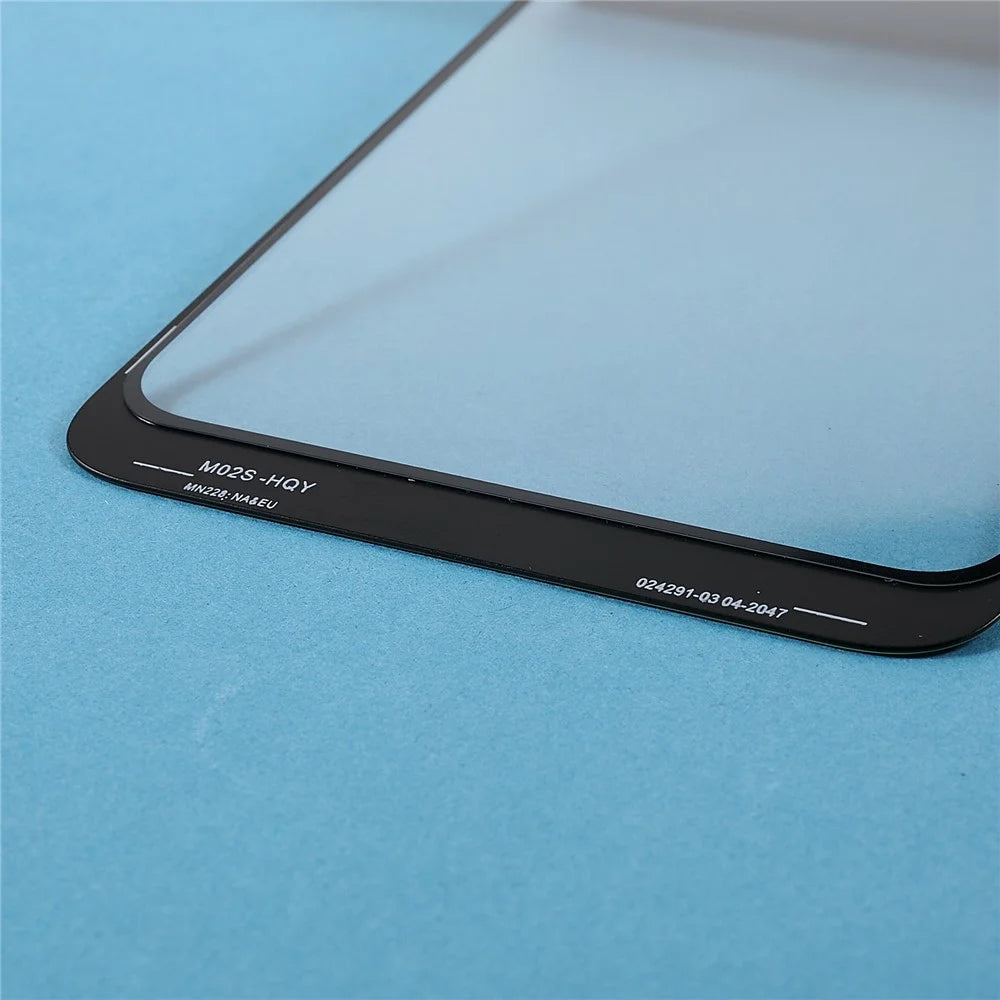Screen Glass Lens + OCA Adhesive Replacement (without Logo) for Samsung Galaxy M02s M025 - 6