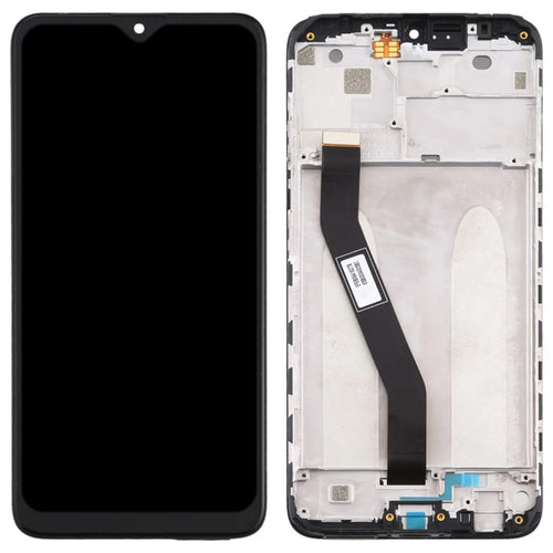 Grade C Assembly LCD Screen and Digitizer Assembly + Frame Part (without Logo) for Xiaomi Redmi 8/8A - 1