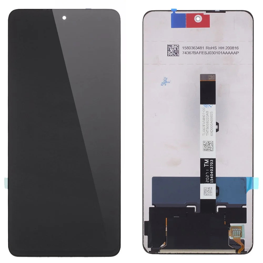 Grade C LCD Screen and Digitizer Assembly Repair Part (without Logo) for Xiaomi Poco X3 / Poco X3 NFC / Poco X3 Pro / Mi 10T Lite 5G / Redmi Note 9 Pro 5G - Black - 1