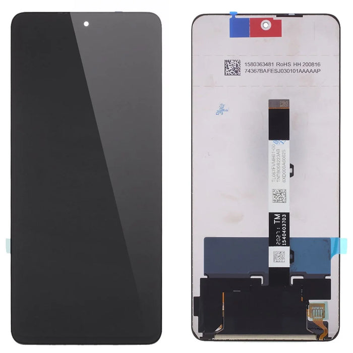 Grade C LCD Screen and Digitizer Assembly Repair Part (without Logo) for Xiaomi Poco X3 / Poco X3 NFC / Poco X3 Pro / Mi 10T Lite 5G / Redmi Note 9 Pro 5G - Black - 1