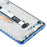 For Xiaomi Poco X3 / Poco X3 NFC / Poco X3 Pro Grade C Assembly LCD Screen and Digitizer Assembly + Frame Part (without Logo) - Blue - 5