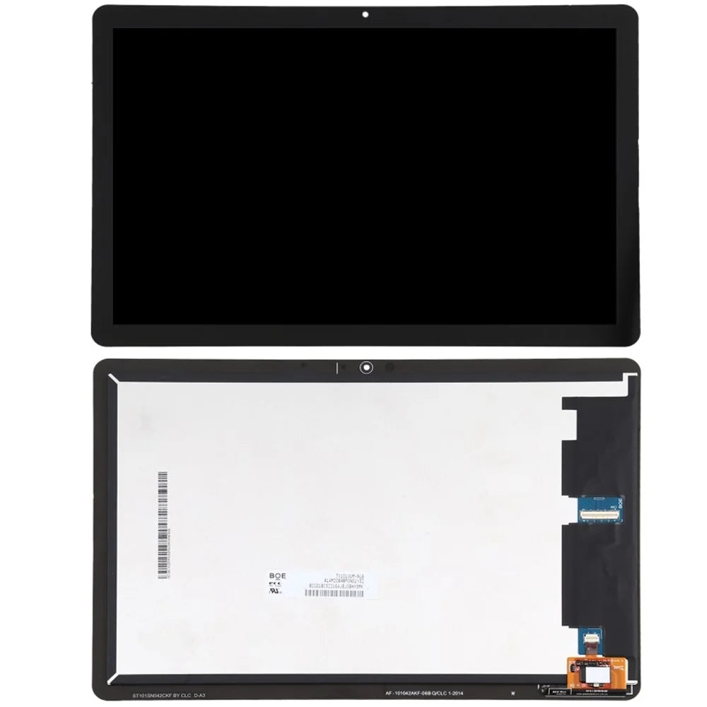 Grade S OEM Replacement Part LCD Screen and Digitizer Assembly for Lenovo Chromebook Duet CT-X636F (Without Logo) - Black - 1