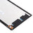 Grade S OEM Replacement Part LCD Screen and Digitizer Assembly for Lenovo Chromebook Duet CT-X636F (Without Logo) - Black - 4