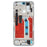Grade B LCD Screen and Digitizer Assembly + Frame Replacement (without Logo) for Honor X10 5G - Silver - 2