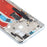 Grade B LCD Screen and Digitizer Assembly + Frame Replacement (without Logo) for Honor X10 5G - Silver - 4