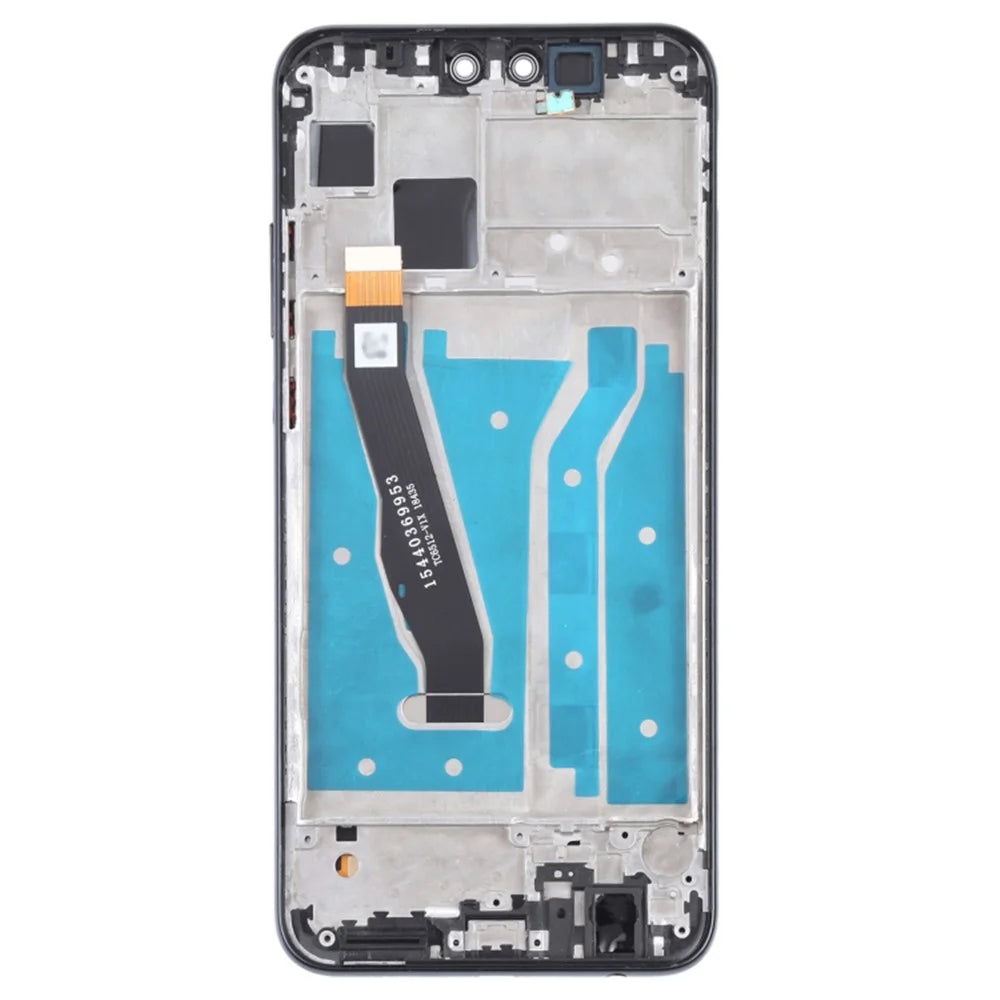 Grade B LCD Screen and Digitizer Assembly + Frame Replacement (without Logo) for Huawei Y8s - Black - 3