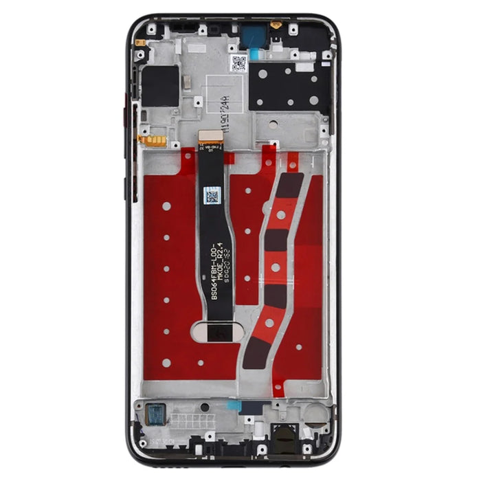 Grade B LCD Screen and Digitizer Assembly + Frame Replacement (without Logo) for Huawei nova 5i - Black - 2