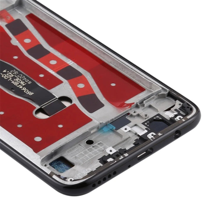 Grade B LCD Screen and Digitizer Assembly + Frame Replacement (without Logo) for Huawei nova 5i - Black - 5
