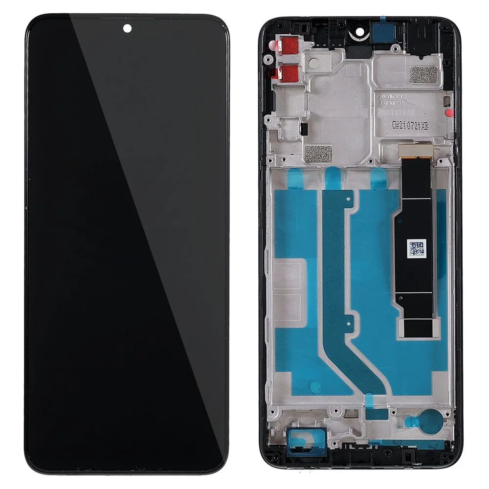 Grade B LCD Screen and Digitizer Assembly + Frame Replacement (Without Logo) for TCL 20 SE T671H - 1