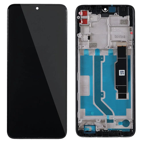 Grade B LCD Screen and Digitizer Assembly + Frame Replacement (Without Logo) for TCL 20 SE T671H - 1