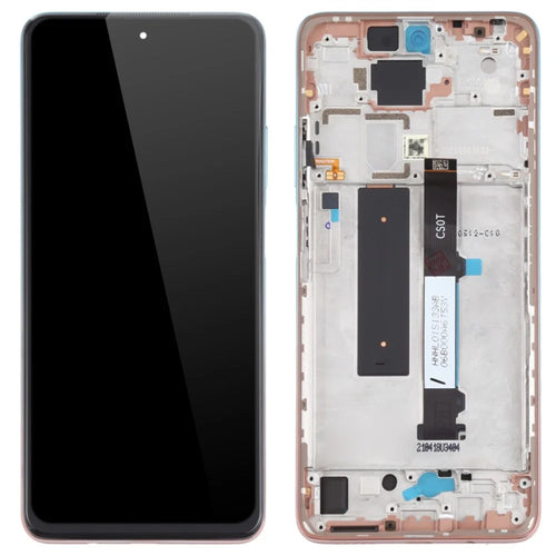 Grade B LCD Screen and Digitizer Assembly + Frame Replacement (without Logo) for Xiaomi Redmi Note 9 Pro 5G / Mi 10T Lite 5G M2007J17C/M2007J17G - Gradient Blue/Pink - 1