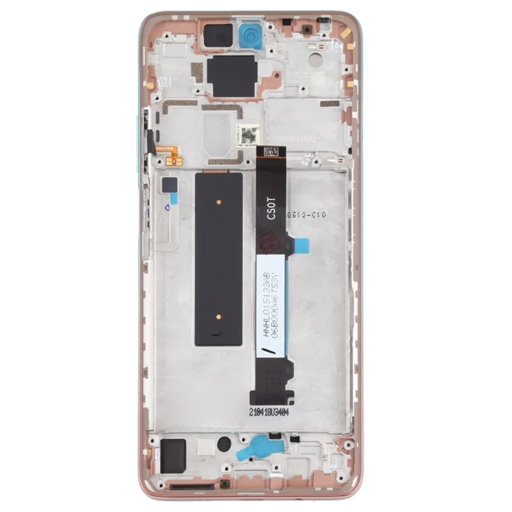 Grade B LCD Screen and Digitizer Assembly + Frame Replacement (without Logo) for Xiaomi Redmi Note 9 Pro 5G / Mi 10T Lite 5G M2007J17C/M2007J17G - Gradient Blue/Pink - 2