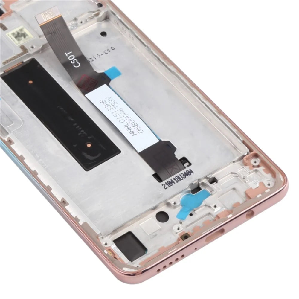 Grade B LCD Screen and Digitizer Assembly + Frame Replacement (without Logo) for Xiaomi Redmi Note 9 Pro 5G / Mi 10T Lite 5G M2007J17C/M2007J17G - Gradient Blue/Pink - 4