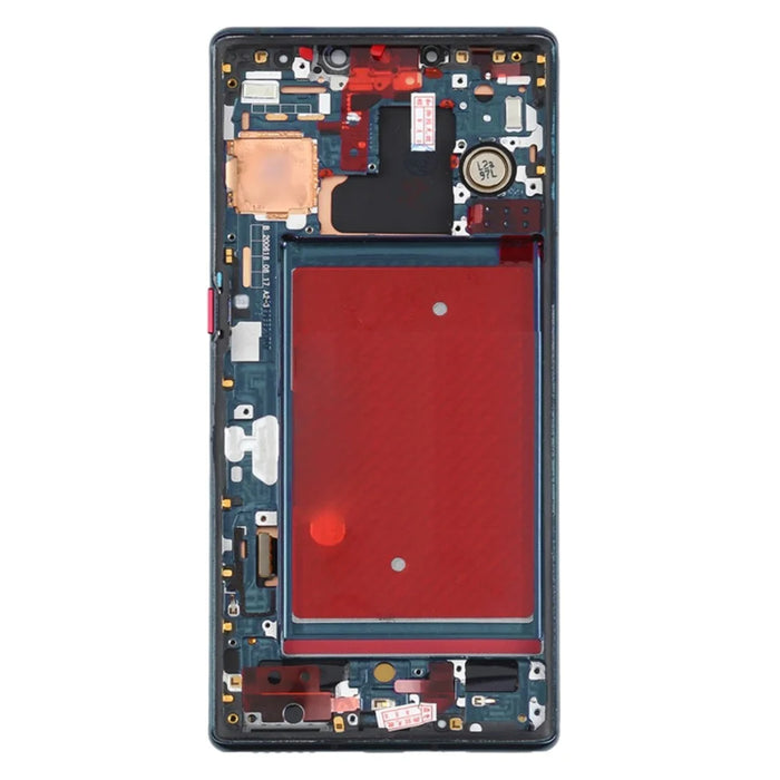 OEM Grade S OLED Screen and Digitizer Assembly + Frame Replacement Part (without Logo) for Huawei Mate 30 Pro - Green - 3