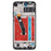 OEM Grade S LCD Screen and Digitizer Assembly + Frame Replacement Part (without Logo) for Huawei P40 lite E / Y7p (2020) - Black - 2