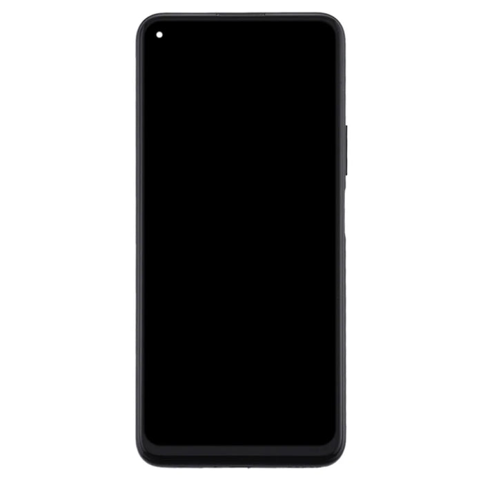 OEM Grade S LCD Screen and Digitizer Assembly + Frame Replacement Part (without Logo) for Huawei nova 7 SE / P40 Lite 5G - Black - 2