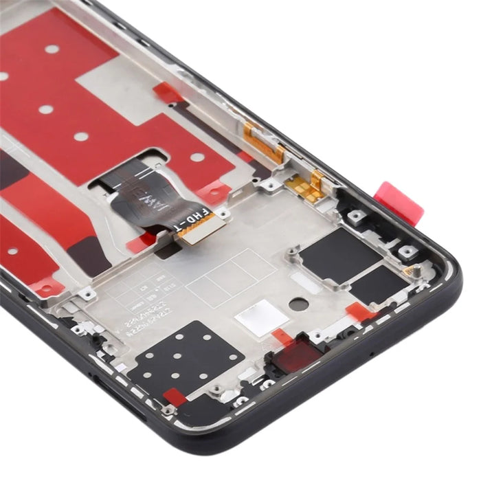 OEM Grade S LCD Screen and Digitizer Assembly + Frame Replacement Part (without Logo) for Huawei nova 7 SE / P40 Lite 5G - Black - 4