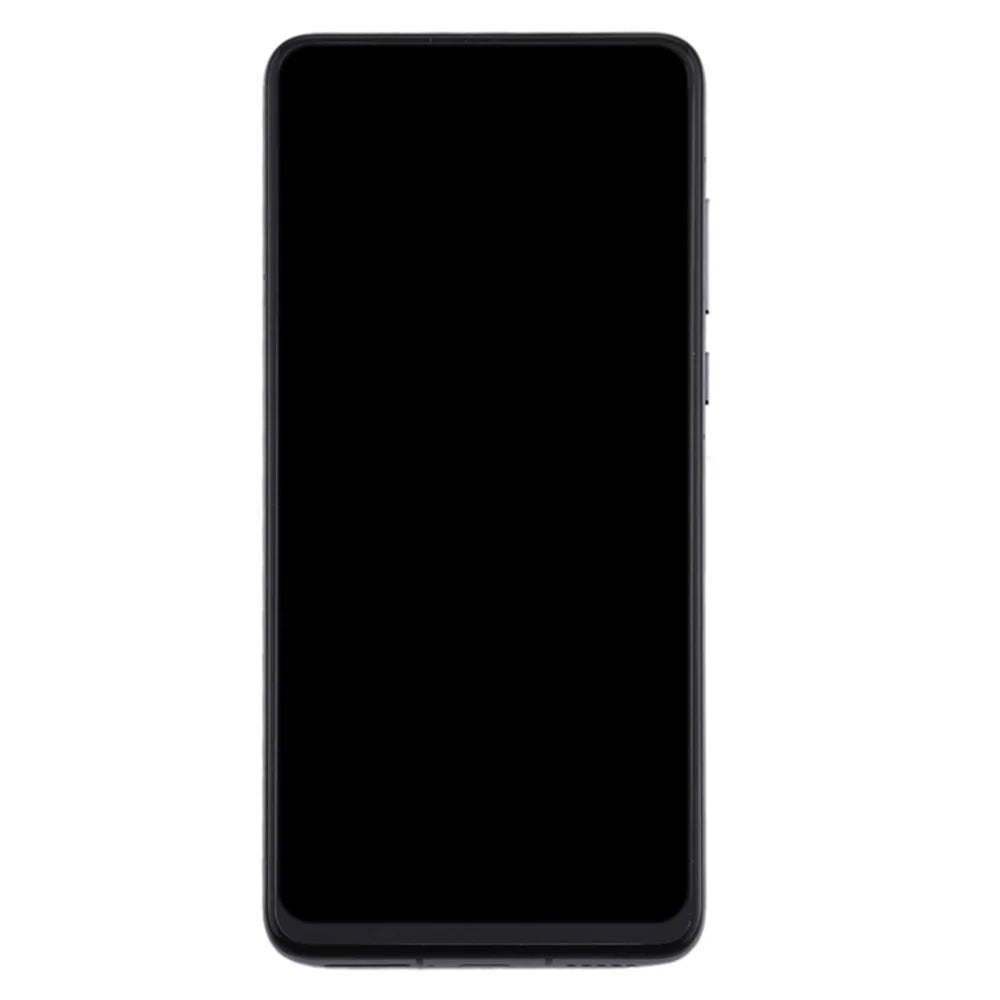 OEM Grade S OLED Screen and Digitizer Assembly + Frame Replacement Part (without Logo) for Huawei P40 - Black - 2
