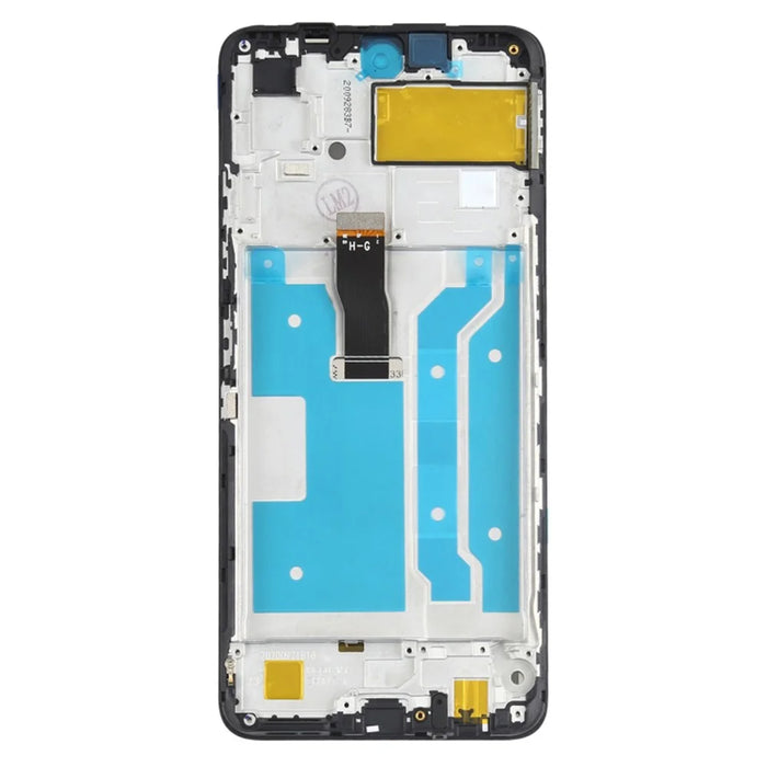 Grade C LCD Screen and Digitizer Assembly + Frame Replacement Part (without Logo) for Huawei P smart 2021 / Y7a - Black - 2