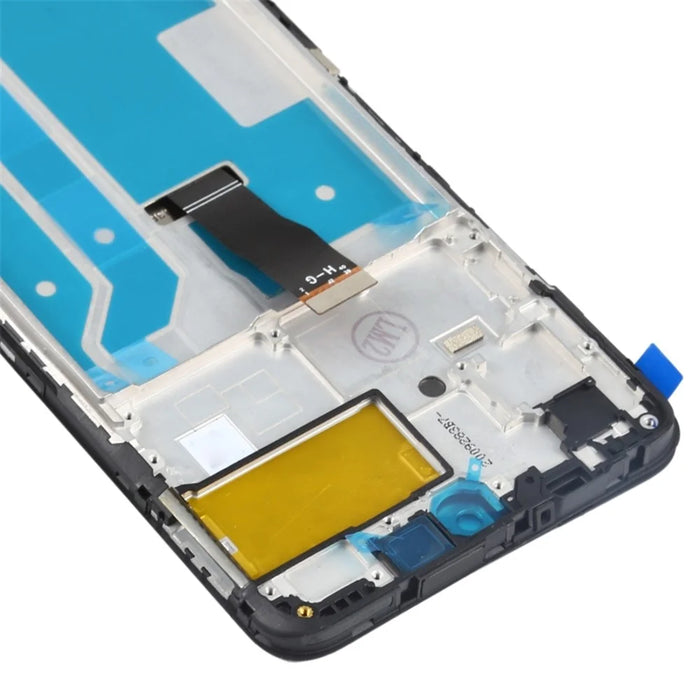 Grade C LCD Screen and Digitizer Assembly + Frame Replacement Part (without Logo) for Huawei P smart 2021 / Y7a - Black - 4