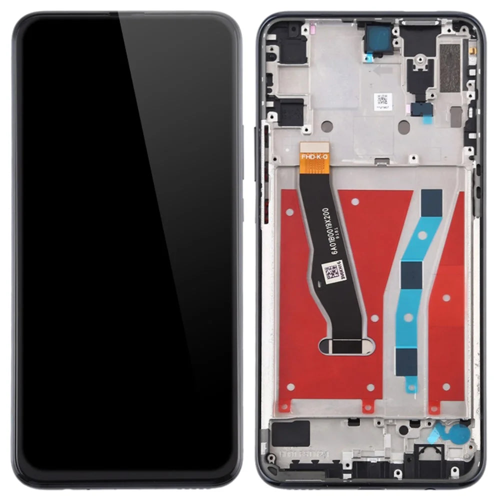 OEM Grade S LCD Screen and Digitizer Assembly + Frame Replacement Part (without Logo) for Huawei P Smart Z / Y9 Prime 2019 - Black - 1
