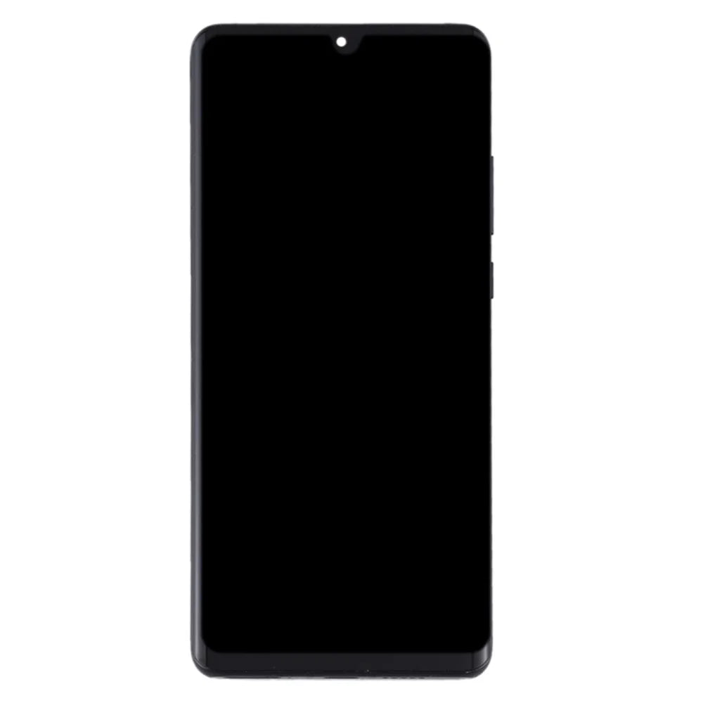 OEM Grade S OLED Screen and Digitizer Assembly + Frame Replacement Part (without Logo) for Huawei P30 Pro - Black - 2