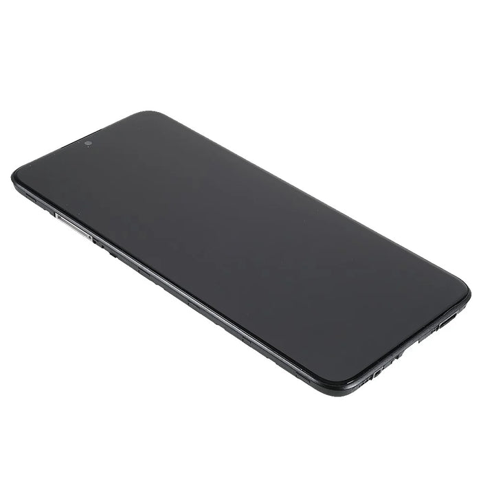 For Alcatel 3L (2020) 5029 Grade B LCD Screen and Digitizer Assembly + Frame Part (without Logo) - Black - 4