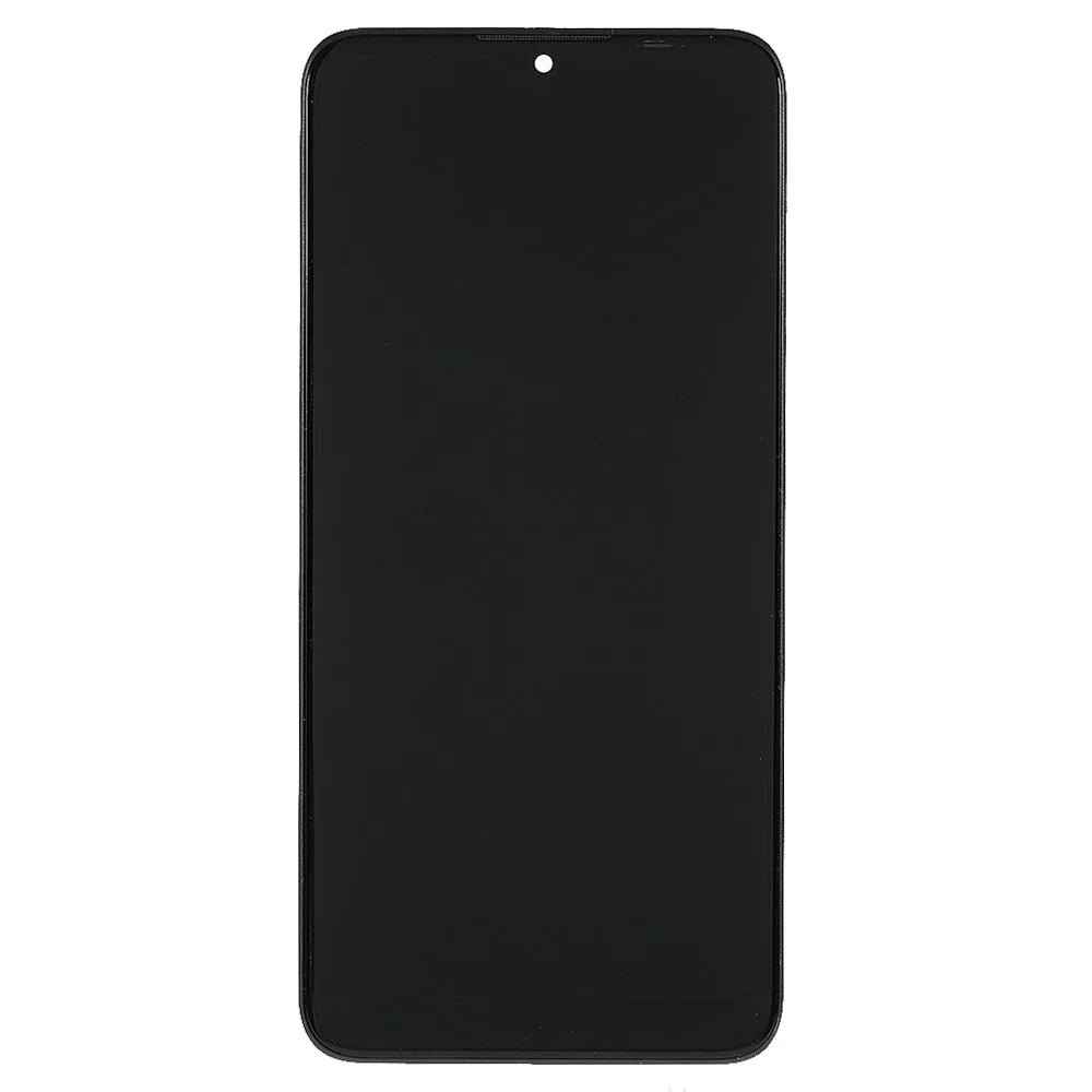 For Alcatel 1V (2020) 5007 Grade B LCD Screen and Digitizer Assembly + Frame Part (without Logo) - Black - 2