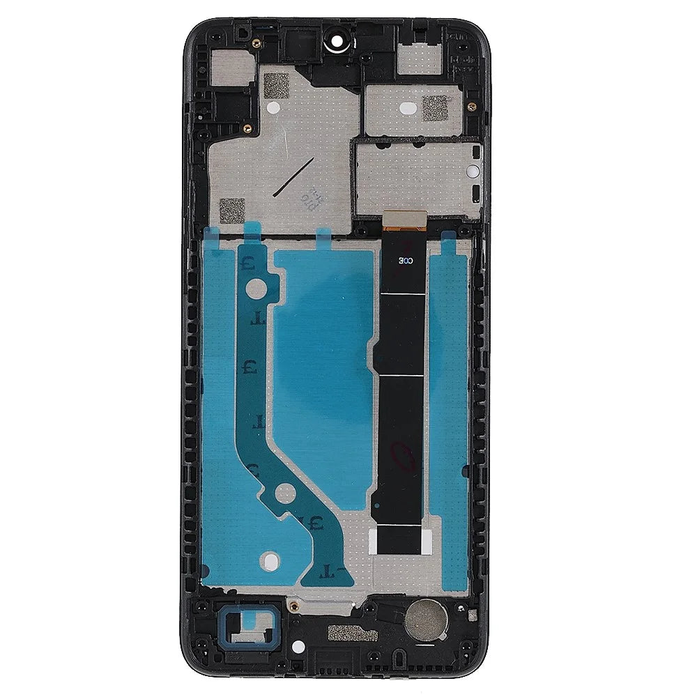 For Alcatel 1V (2020) 5007 Grade B LCD Screen and Digitizer Assembly + Frame Part (without Logo) - Black - 3