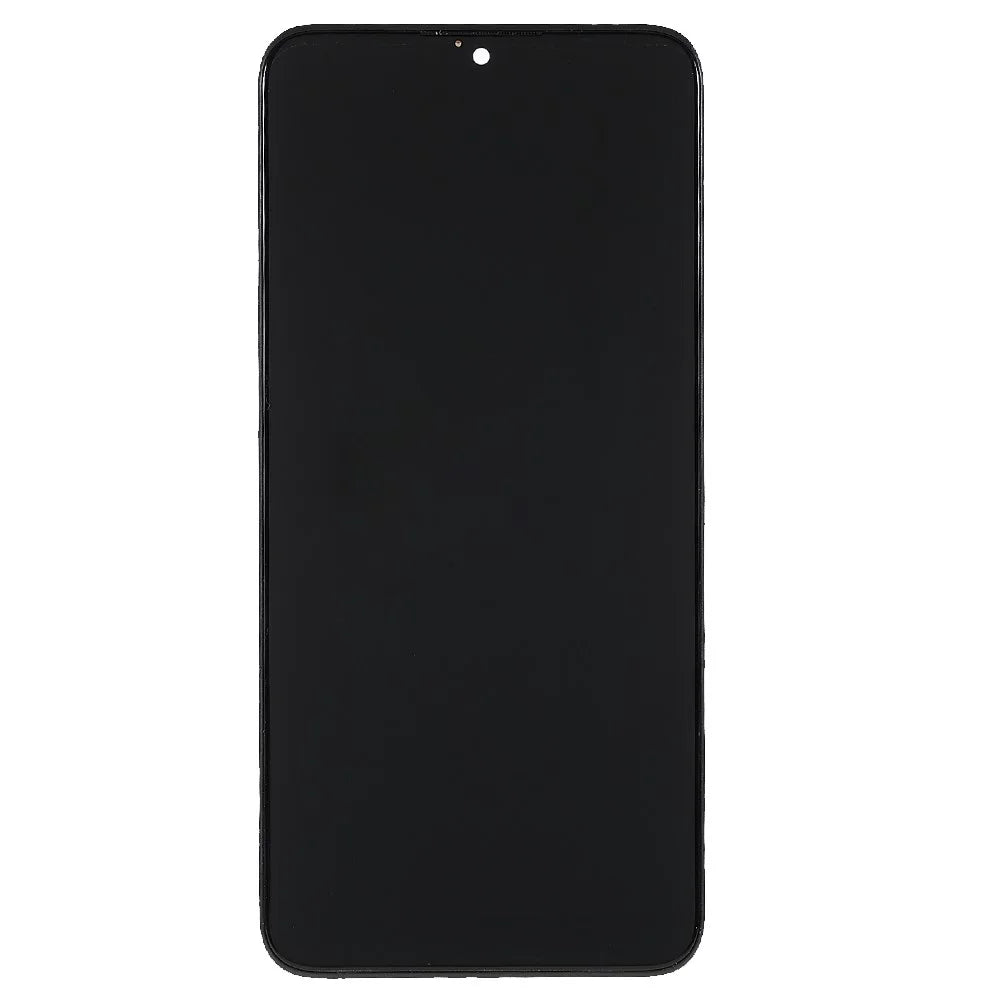 For Alcatel 1S (2020) 5028 Grade B LCD Screen and Digitizer Assembly + Frame Part (without Logo) - Black - 2