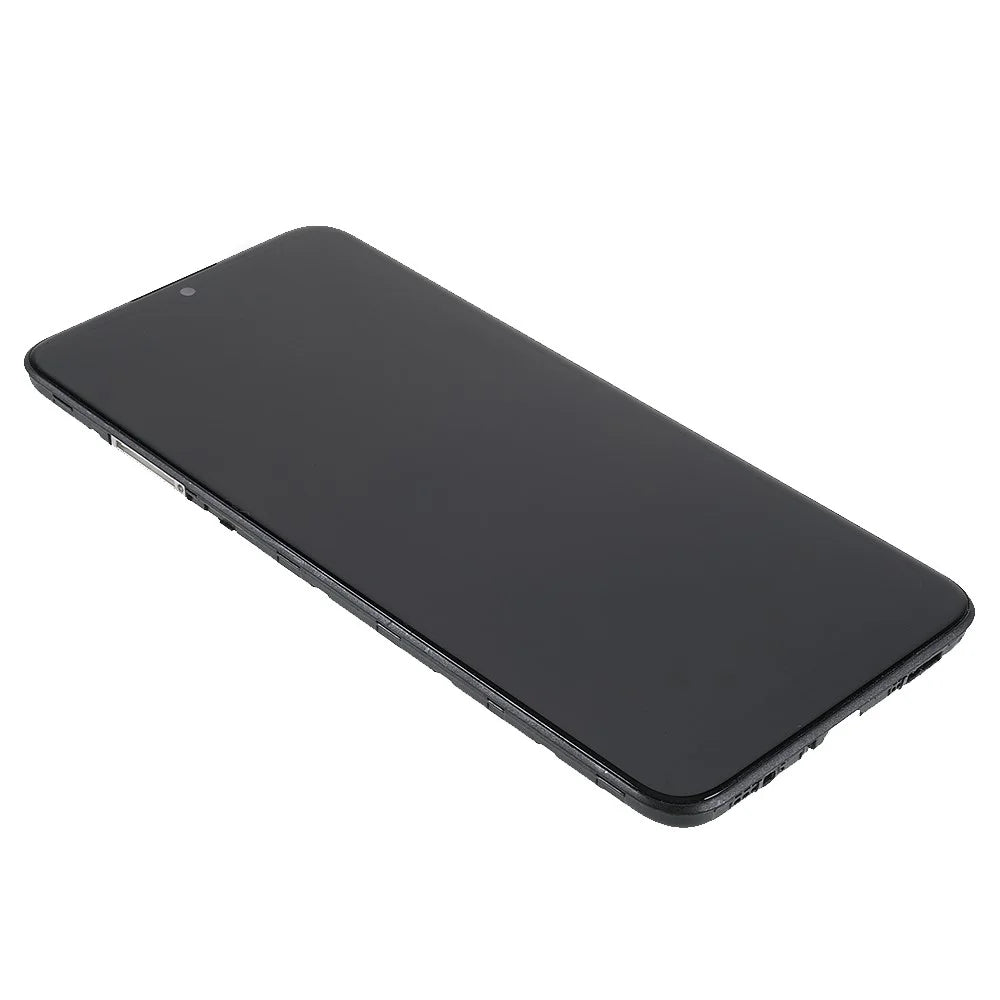For Alcatel 1S (2020) 5028 Grade B LCD Screen and Digitizer Assembly + Frame Part (without Logo) - Black - 4