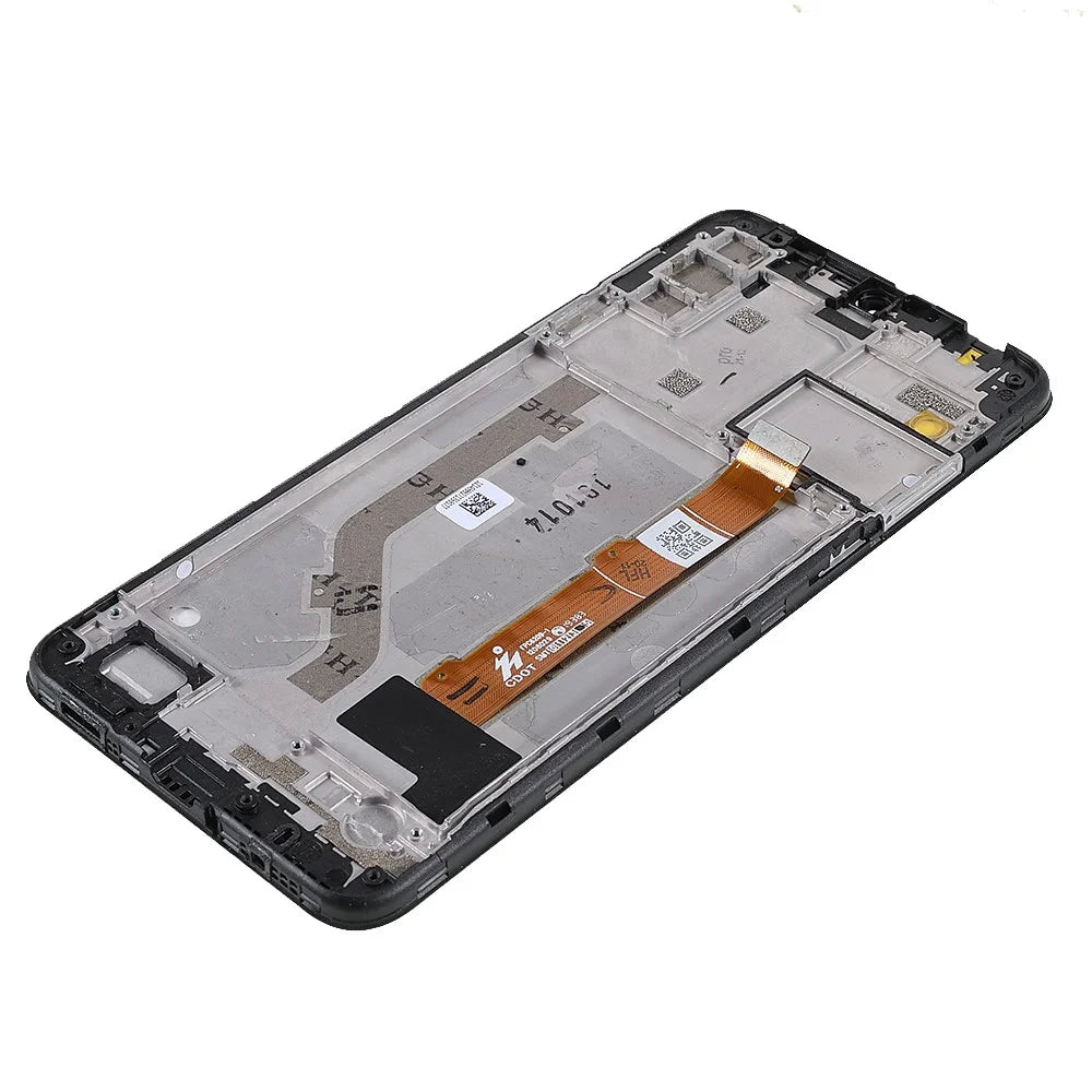 For Alcatel 1S (2020) 5028 Grade B LCD Screen and Digitizer Assembly + Frame Part (without Logo) - Black - 6