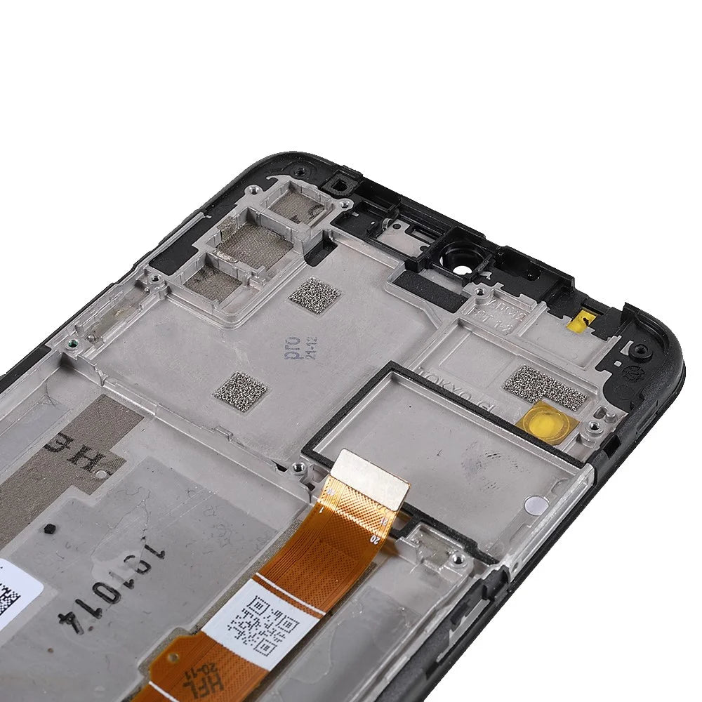 For Alcatel 1S (2020) 5028 Grade B LCD Screen and Digitizer Assembly + Frame Part (without Logo) - Black - 7