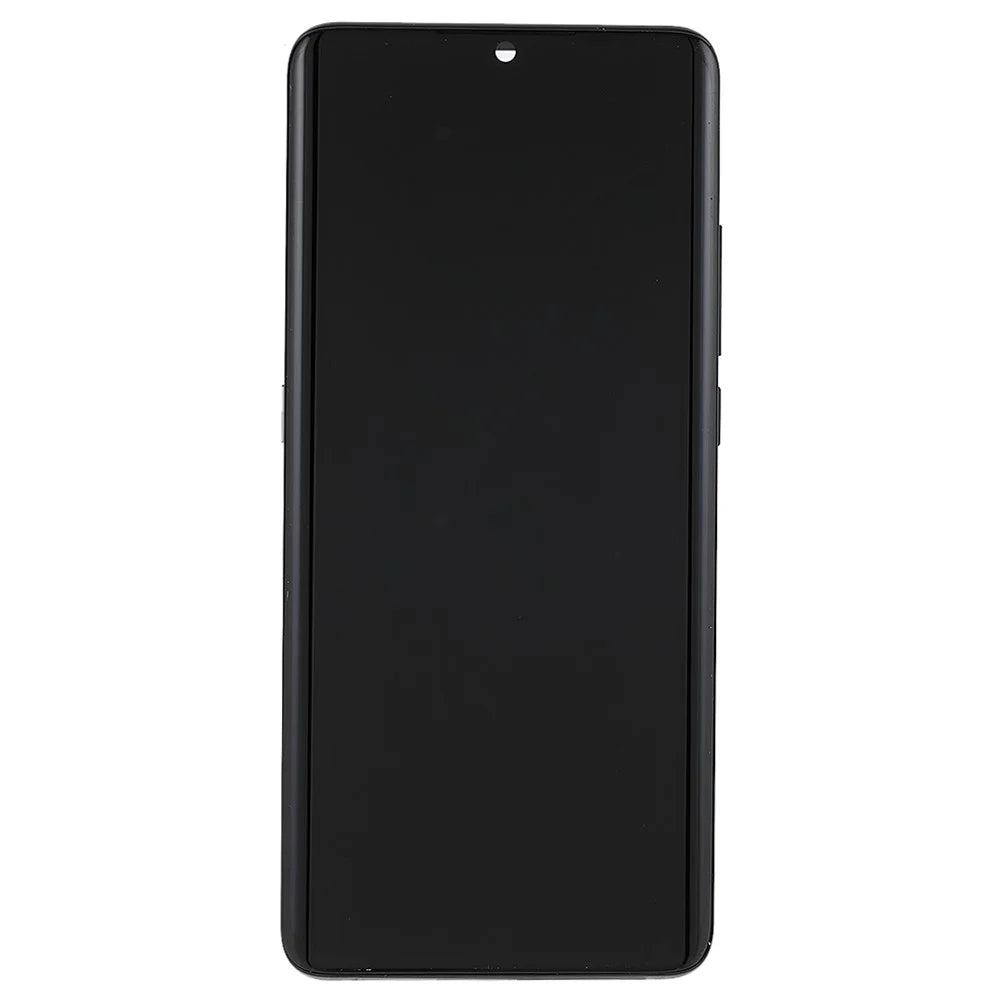 For TCL 10 Pro T799B/T799H Grade S AMOLED Screen and Digitizer Assembly + Frame Part (without Logo) - Black - 2