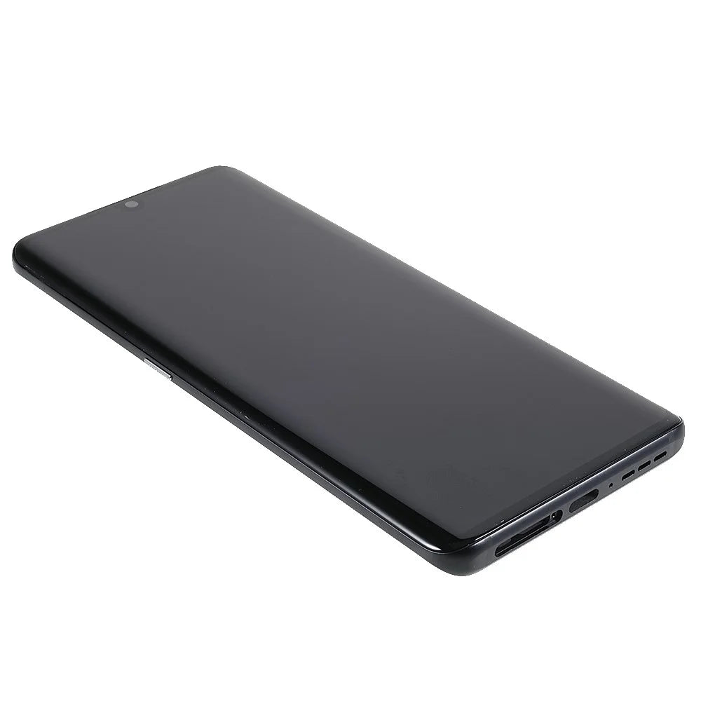 For TCL 10 Pro T799B/T799H Grade S AMOLED Screen and Digitizer Assembly + Frame Part (without Logo) - Black - 4