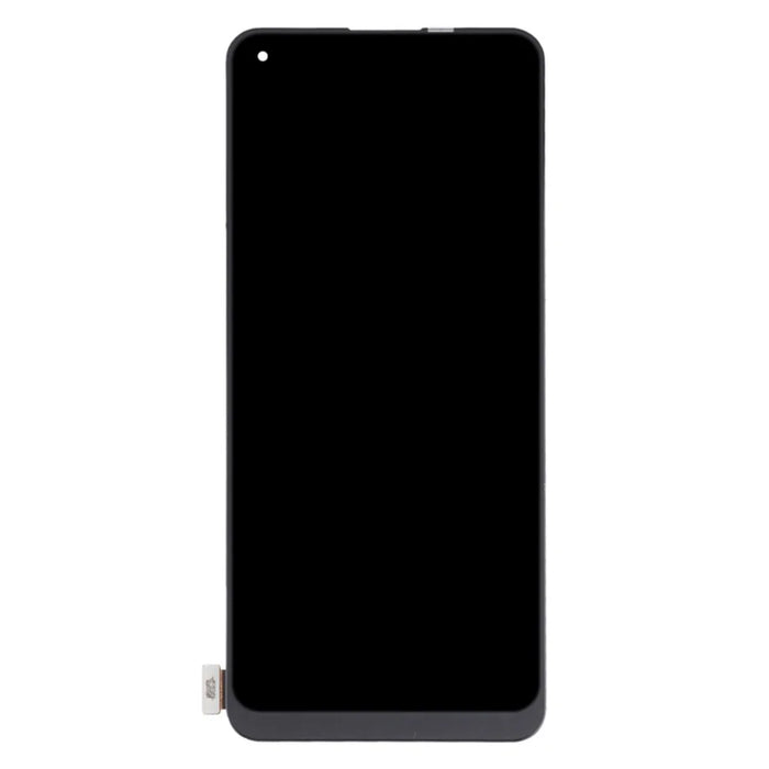 Grade A OEM Disassembly AMOLED Screen and Digitizer Assembly + Frame Part (without Logo) for Realme 8 RMX3085 - 2
