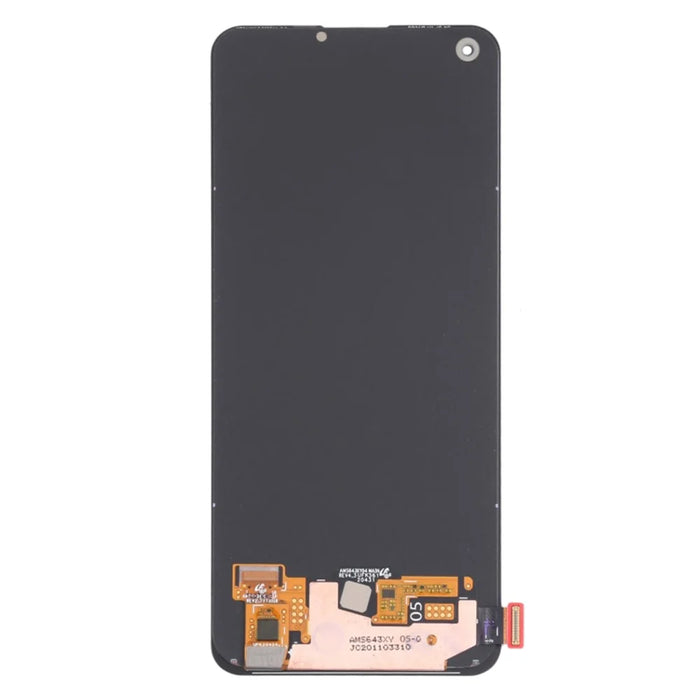 Grade A OEM Disassembly AMOLED Screen and Digitizer Assembly + Frame Part (without Logo) for Realme 8 RMX3085 - 3