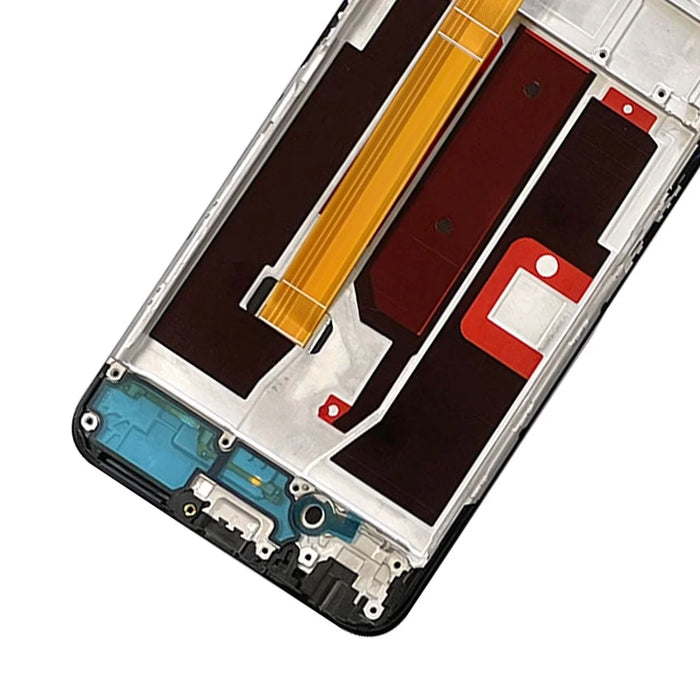 For Oppo A74 5G / A54 5G CPH2195 Grade C LCD Screen and Digitizer Assembly + Frame Part (without Logo) - 4