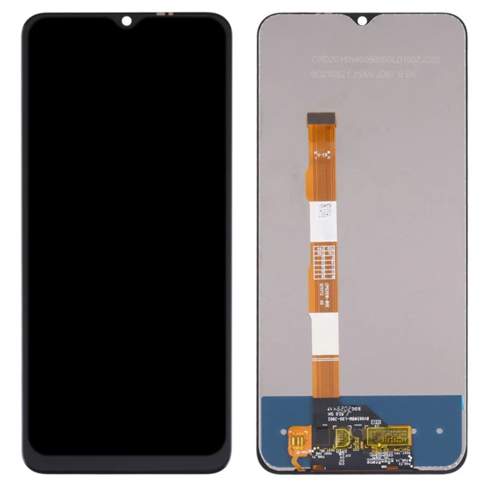 Grade S OEM LCD Screen and Digitizer Assembly Replacement Part (without Logo) for vivo Y21s V2110/Y21 V2111 - 1