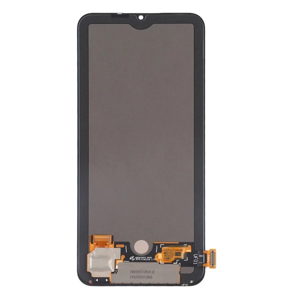 For Xiaomi Redmi 10X 5G Grade B OLED Screen and Digitizer Assembly Repair Part (without Logo) - Black - 3