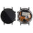For Huawei Watch GT 2 42mm 2019 1.2" Grade S OLED Screen and Digitizer Assembly + Frame Part (without Logo) - Black - 1