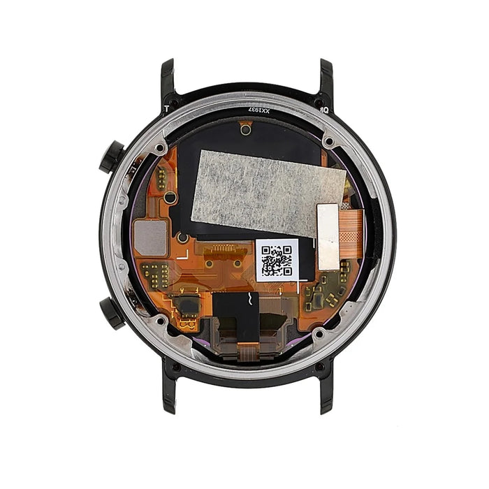 For Huawei Watch GT 2 42mm 2019 1.2" Grade S OLED Screen and Digitizer Assembly + Frame Part (without Logo) - Black - 3