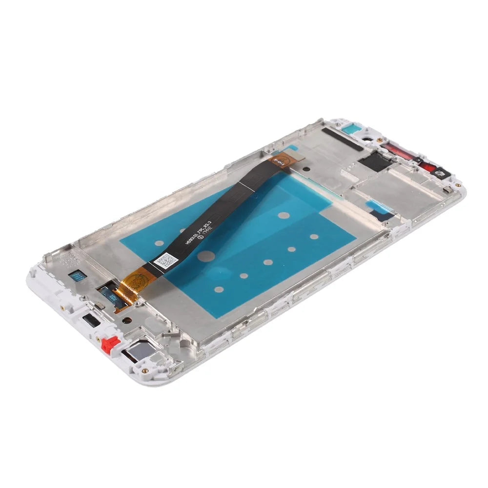 For Huawei Mate 10 Lite Grade B LCD Screen and Digitizer Assembly + Frame Part (without Logo) - White - 6