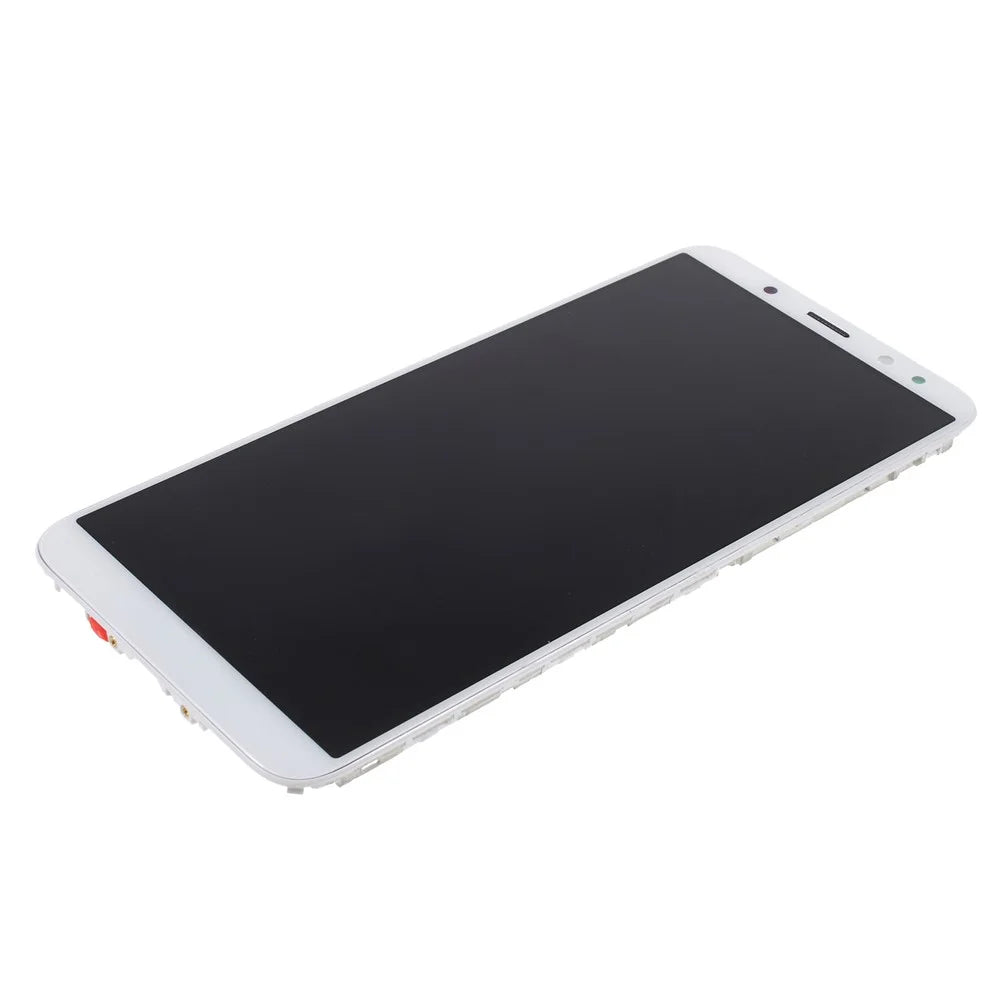For Huawei Mate 10 Lite Grade B LCD Screen and Digitizer Assembly + Frame Part (without Logo) - White - 7