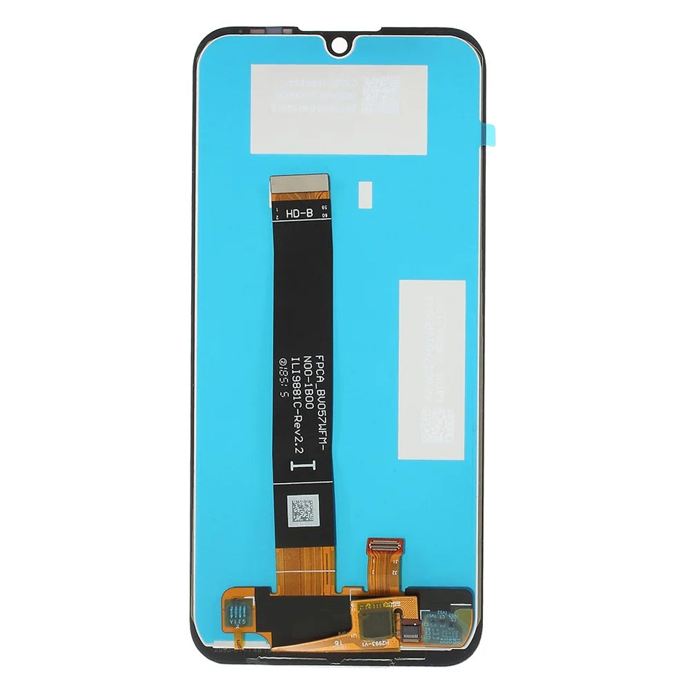 Grade B LCD Screen and Digitizer Assembly Part (without Logo) for Huawei Y5 (2019) - Black - 3